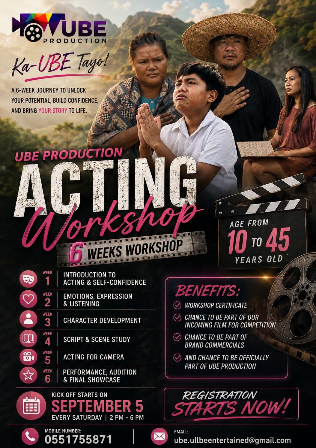 ACTING WORKSHOP FOR FILIPINOS